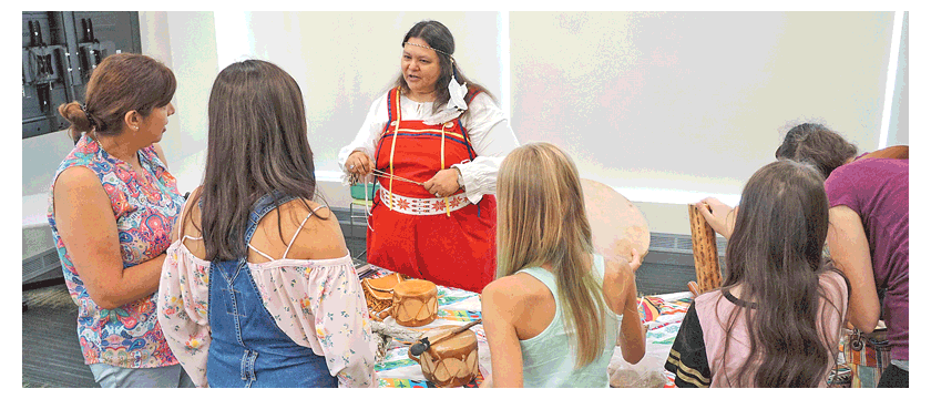 Native American cultures at the Santori Library of Aurora