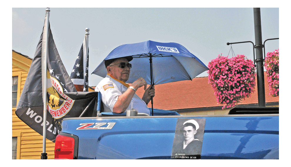 Montgomery Fest Parade Honored World War II Veteran Al Skyles