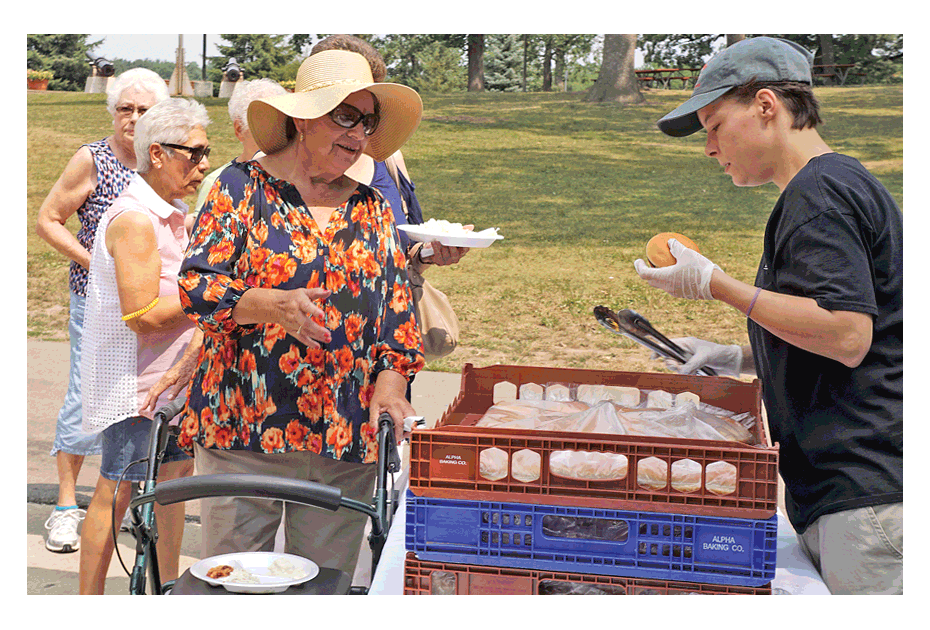 Southeast Kane County TRIAD picnic for seniors at Phillips Park in Aurora