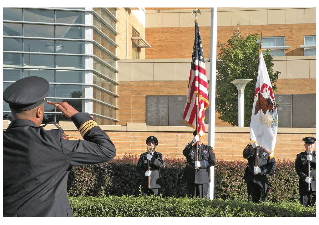 Aurora Police Department and Aurora Fire Department host Aurora’s annual September 11 Memorial Ceremony at the Aurora Police Department
