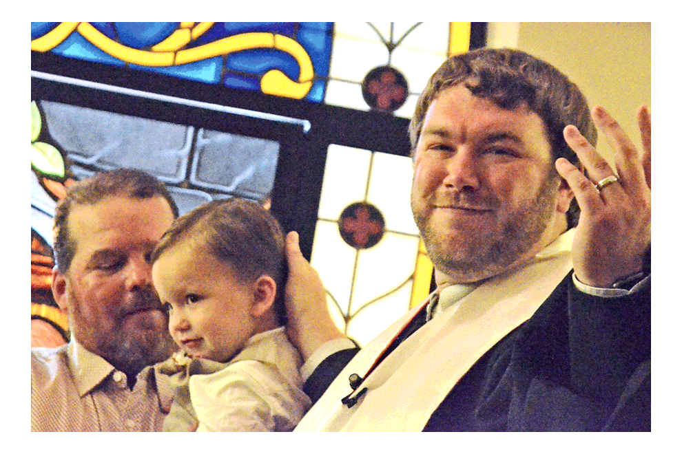 last christening in the 127-year history of Fourth Street United Methodist Church in Aurora