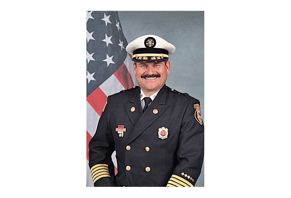 Fire Chief Mark Puknaitis of Naperville was named president of the Illinois Fire Chiefs Association