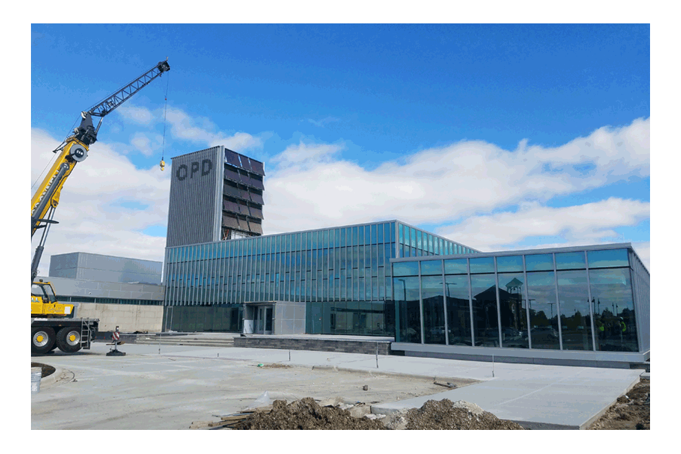 Construction is nearing completion on the new headquarters of the Oswego Police Department, located at 3355 Wooley Road, Oswego. A dedication ceremony will be held at 3 p.m. on Friday, Oct. 26, and includes tours for the public.