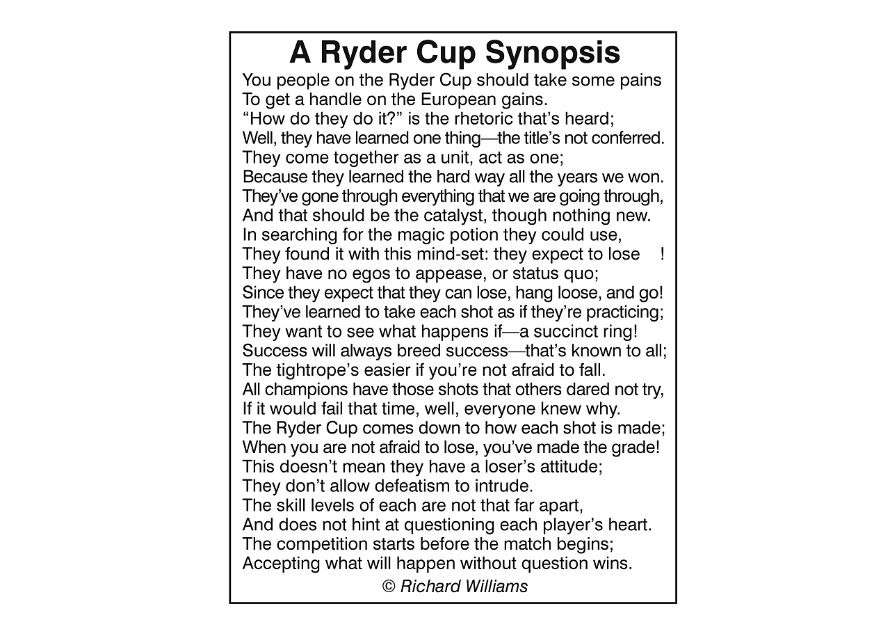 Richard-Williams-Poem-A-Ryder-Cup-Synopsis