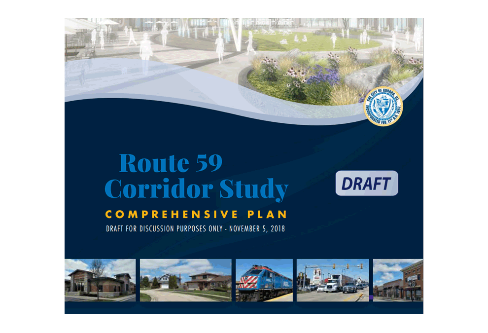 The city government of Aurora seeks public input for Route 59 Comprehensive Plan Update