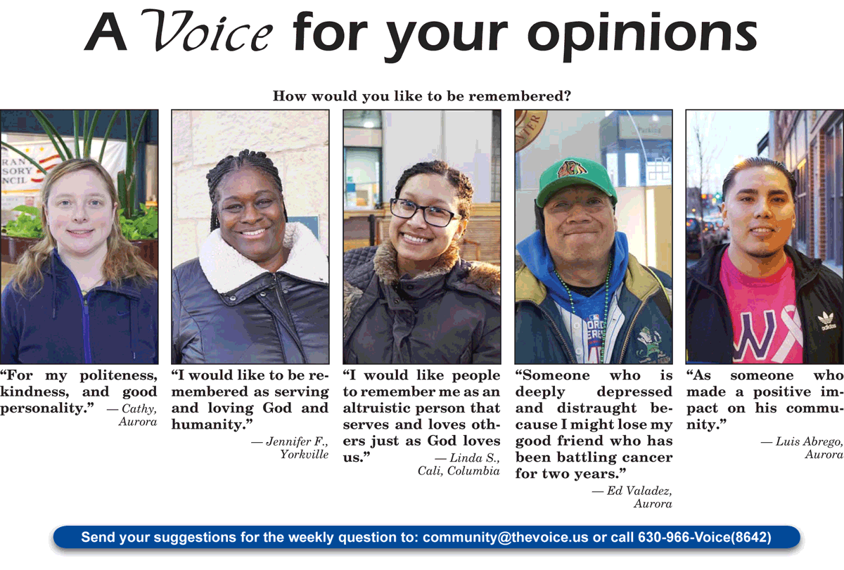 A Voice For Your Opinions 3-21-19