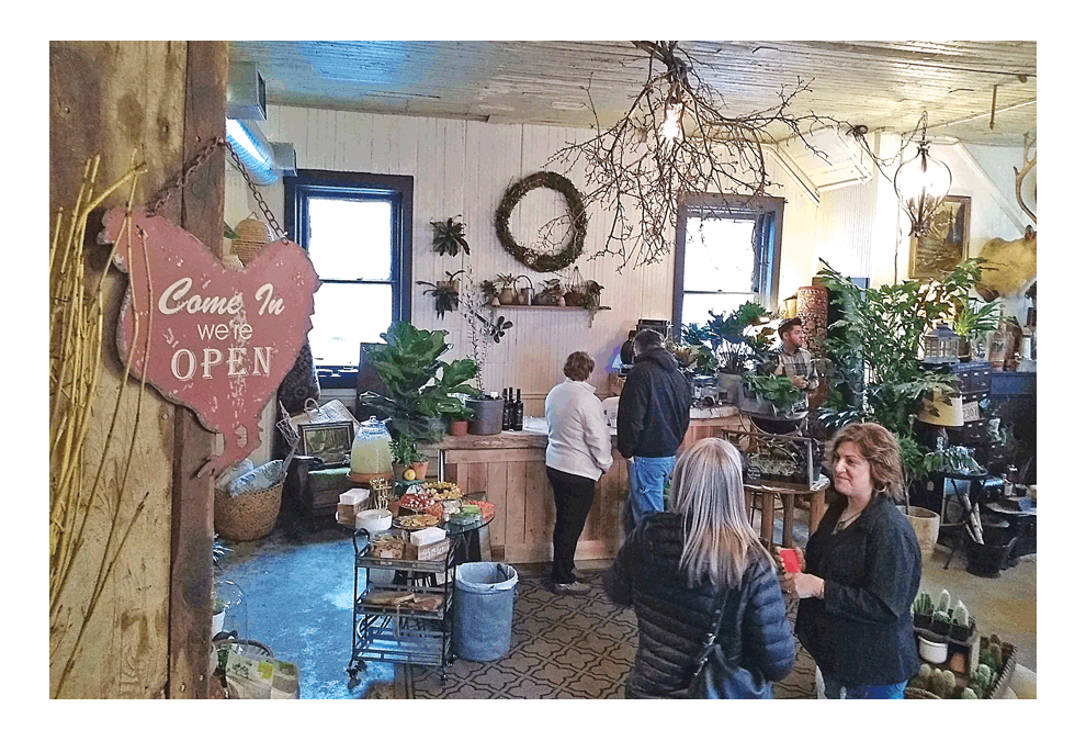 Branch Gardens will open with a newly-expanded offering of vintage goods and additional greenery in the old fire house on Lake Street in downtown Aurora. Marissa Amoni photo/courtesy of Aurora Downtown