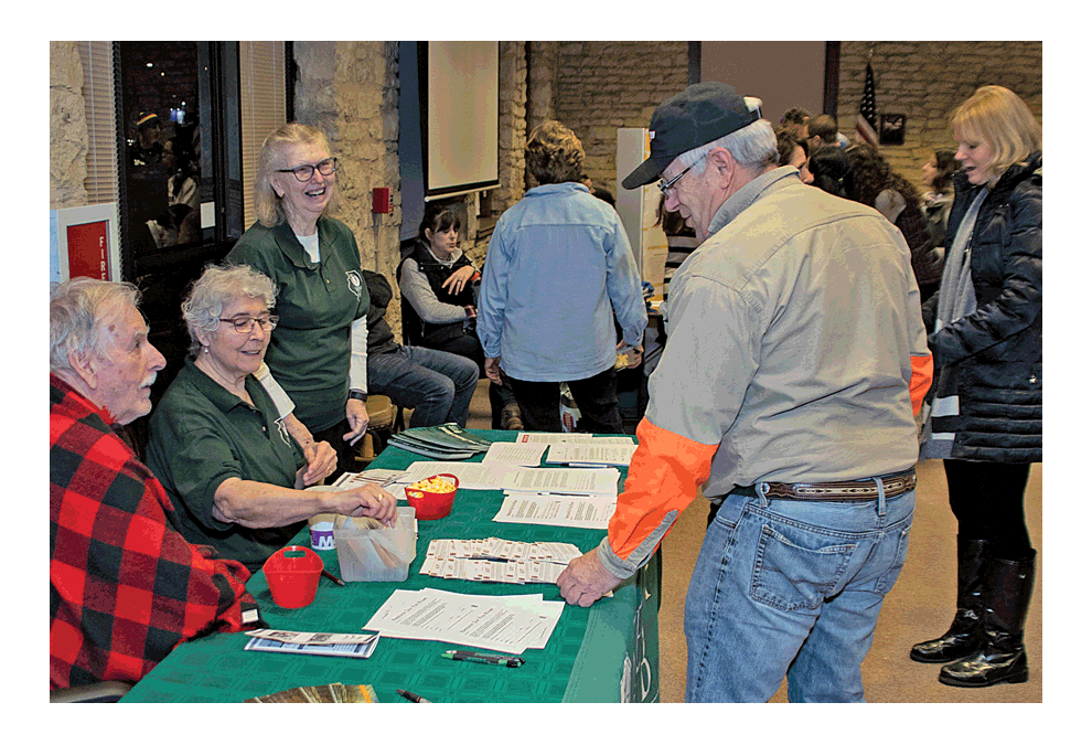 Valley of the Fox Sierra Club representatives participate in Saturday’s expo at the Batavia Environmental Commission’s Green Night at the Movies at Batavia City Hall. The movie, “The True Cost” is a focus on who pays the price for clothing. John Burnham photo