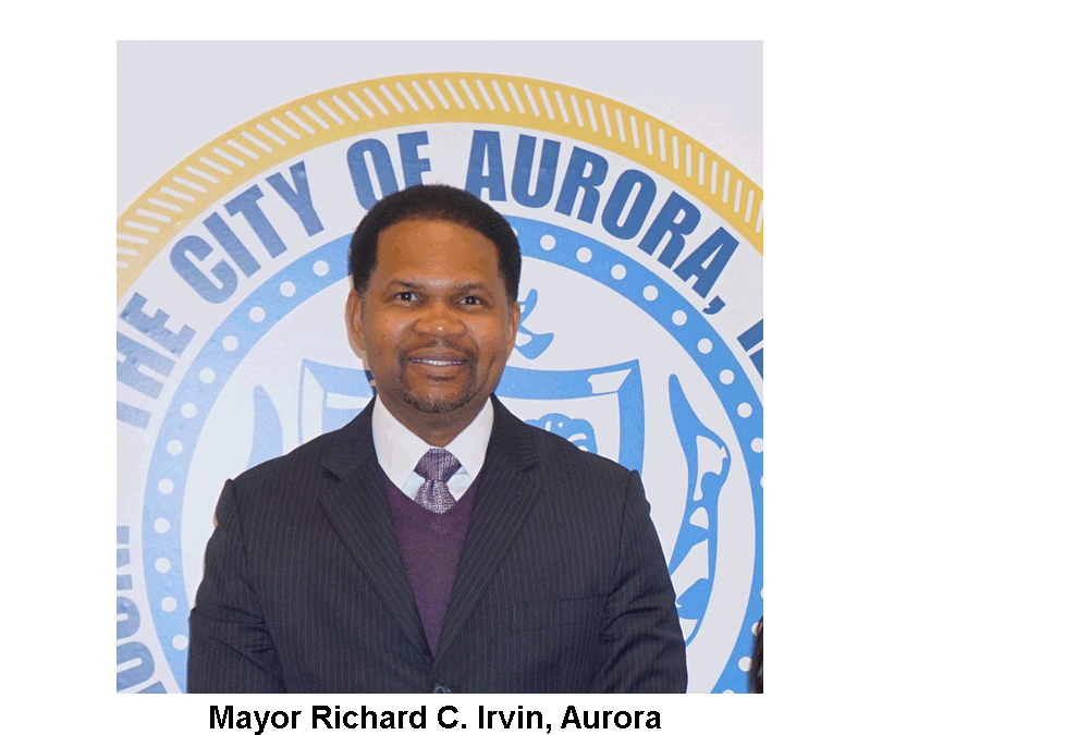 Aurora mayor Richard C. Irvin