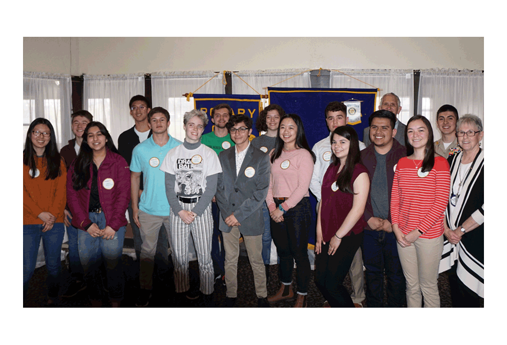 Aurora students share plans with Rotary Club of Aurora