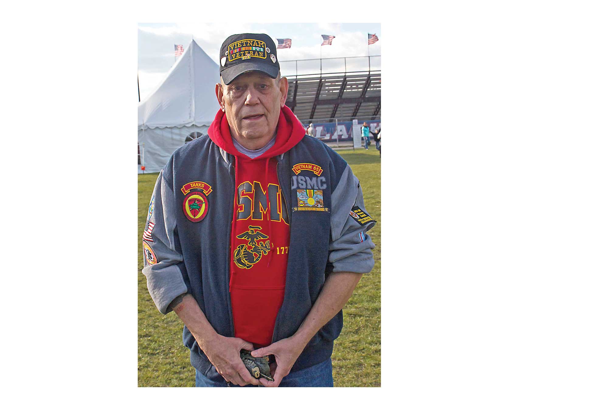 Aurora Veteran of the Month is John W. Krebs, the “Tank Man"