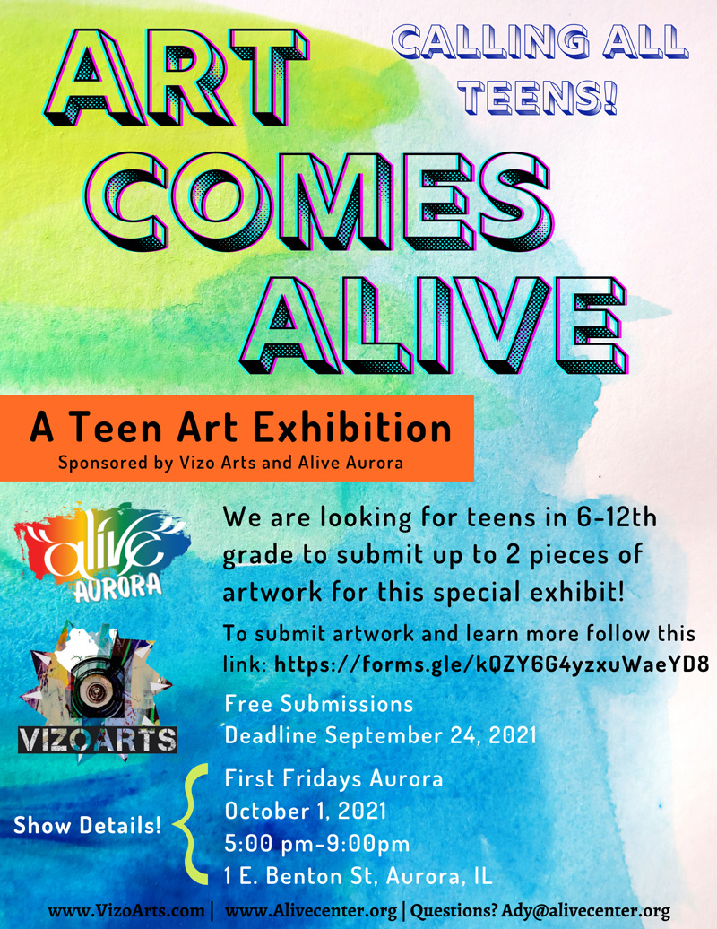 Art Comes Alive: A Teen Art Exhibition