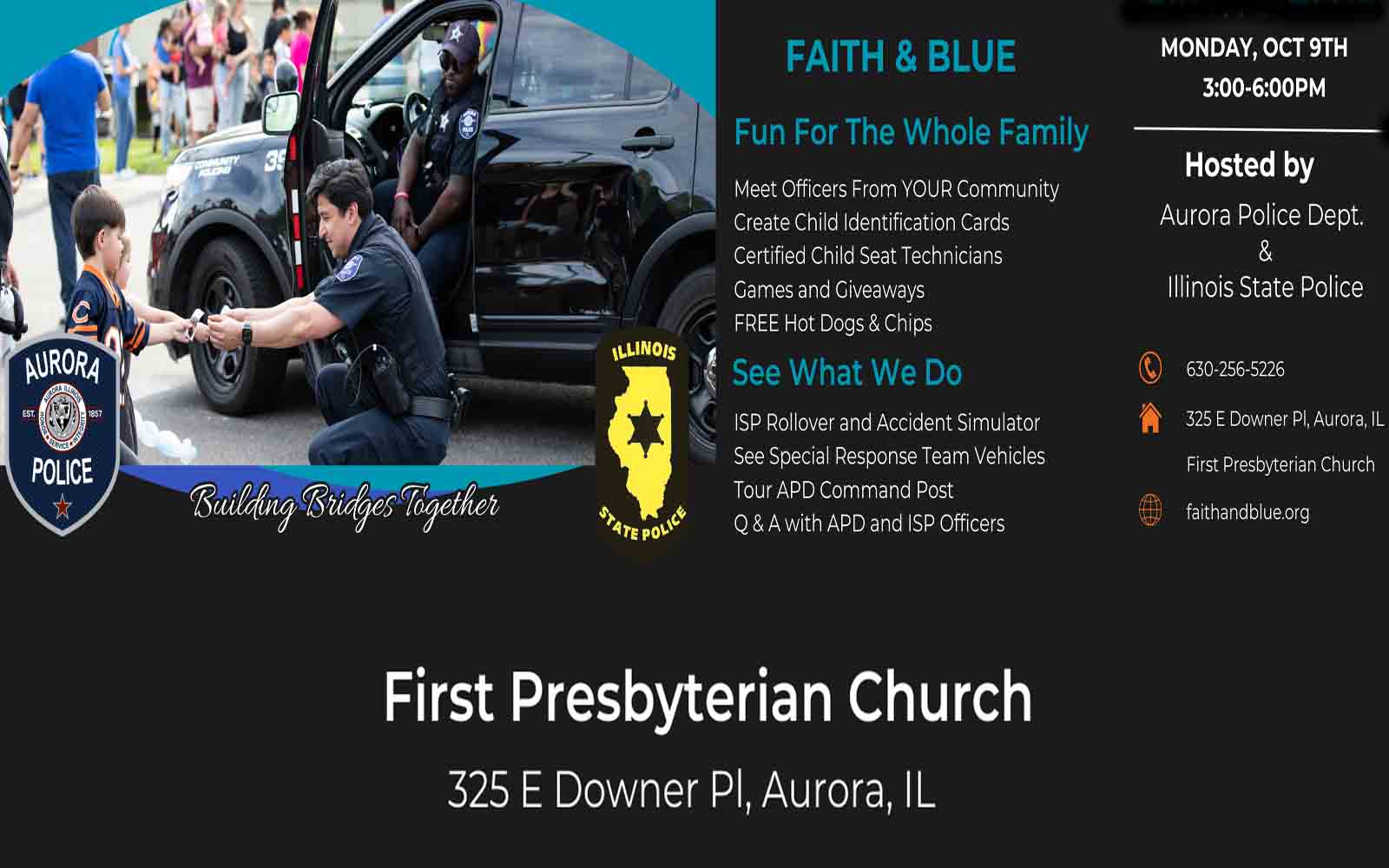 Aurora Police Department and Illinois State Police Faith and Blue