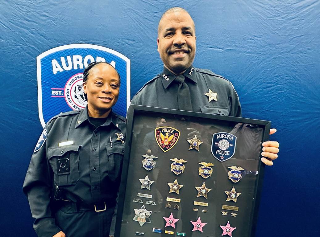 Aurora Police Commander Liz Robinson-Chan retires