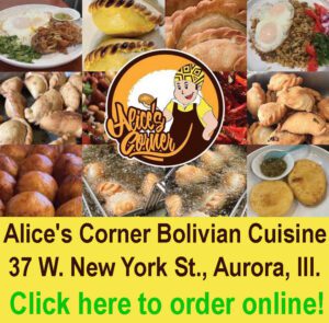 Alice's Corner Bolivian Cuisine in Aurora, Illinois