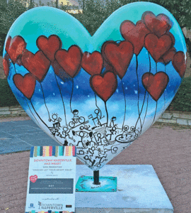 Naperville Has Heart has 18 depictions around downtown.