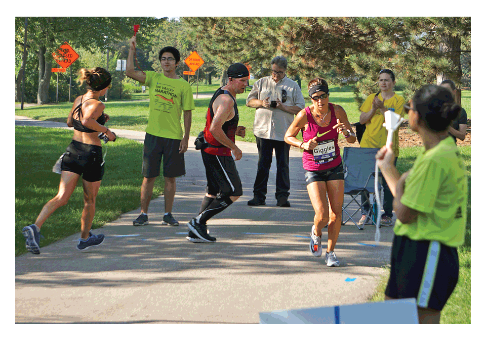 Fox Valley Marathon half way point – The Voice