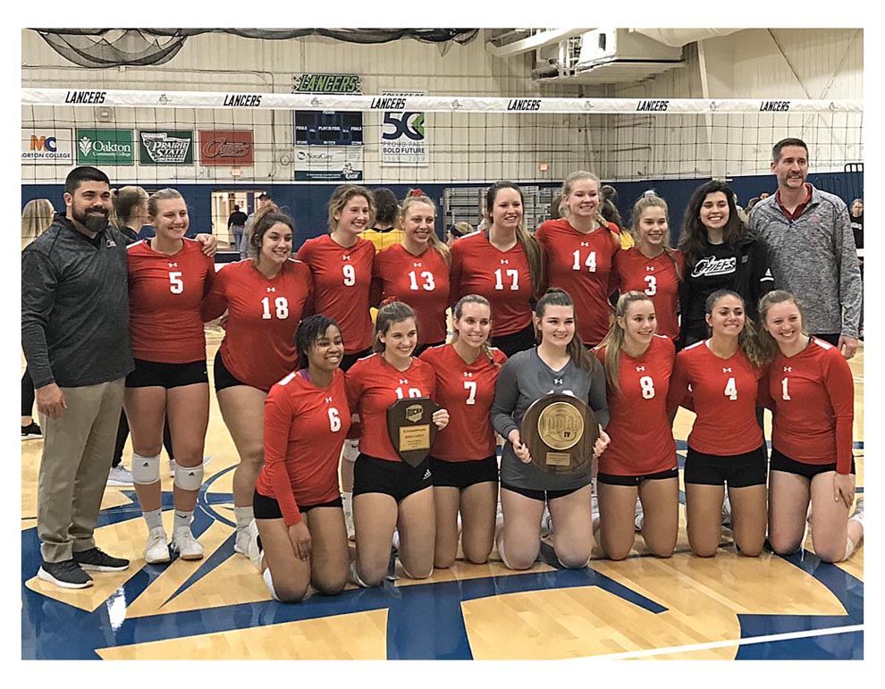 Waubonsee Community College District B Volleyball Champion – The Voice