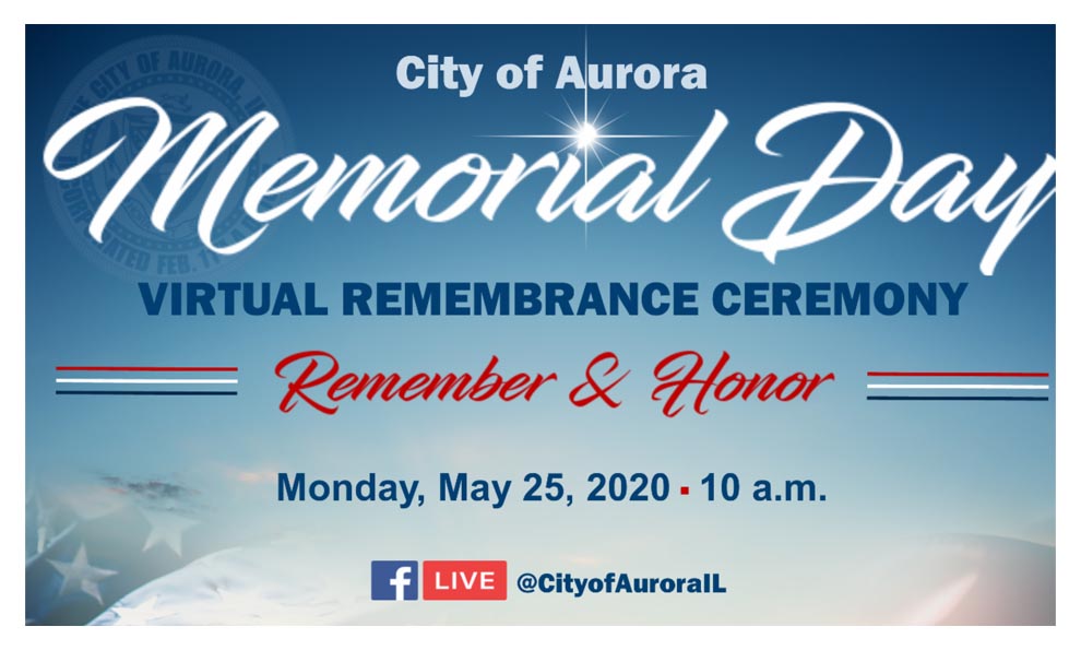 Streaming Aurora Memorial Day celebration Monday, May 25 – The Voice
