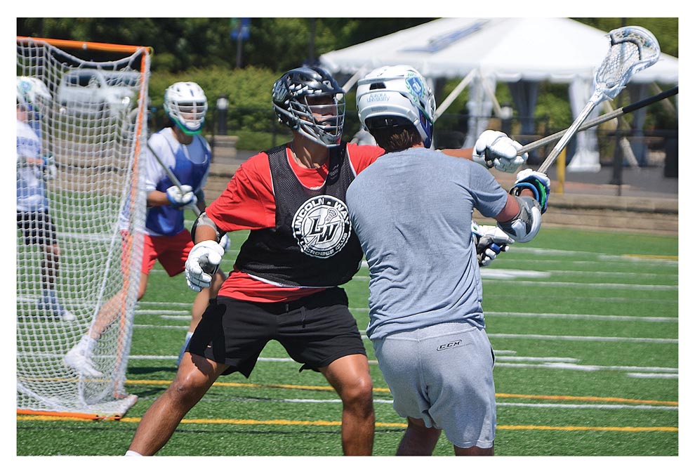 Aurora University Men s Lacrosse Team s Intrasquad Scrimmage The Voice