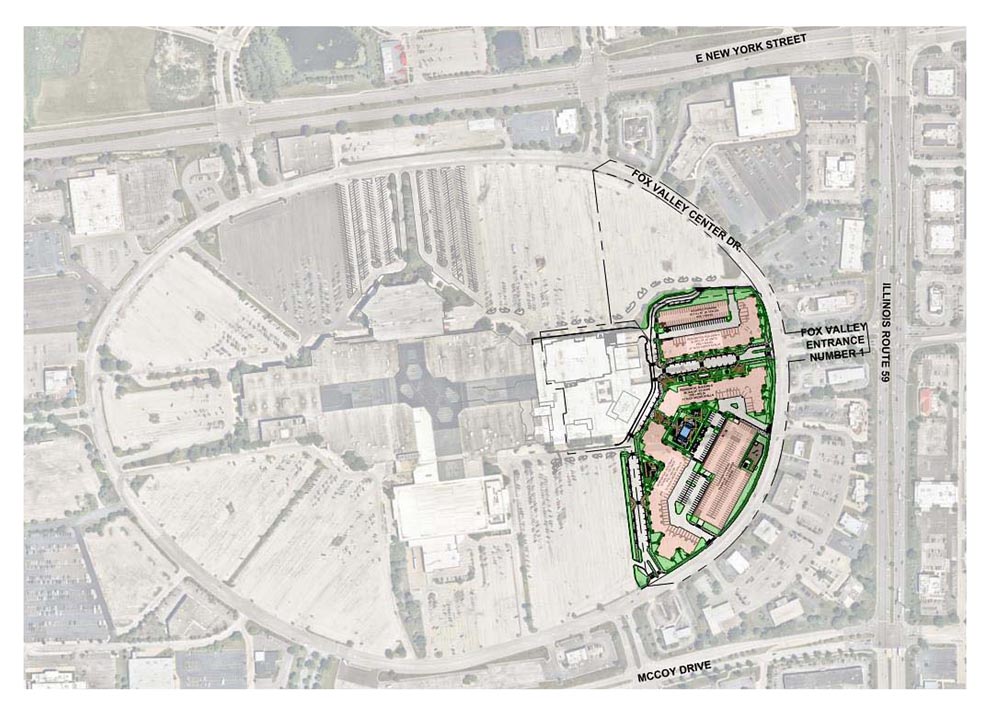 Fox Valley Mall Plan Demolish Empty Sears Build Apartments The Voice   Fox Valley Mall 1 