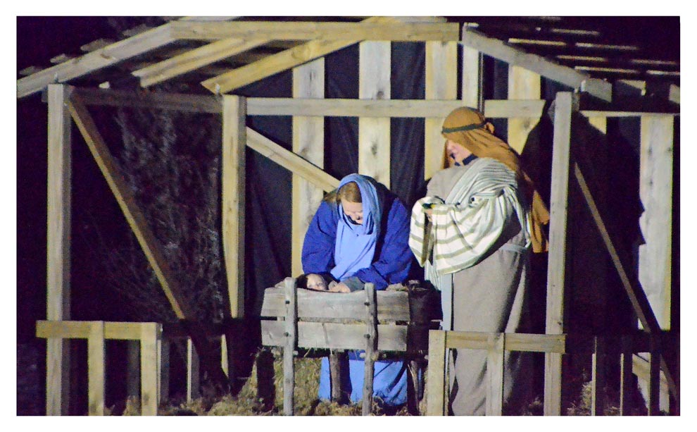 Nativity scene at Faith Lutheran Church in Aurora The Voice