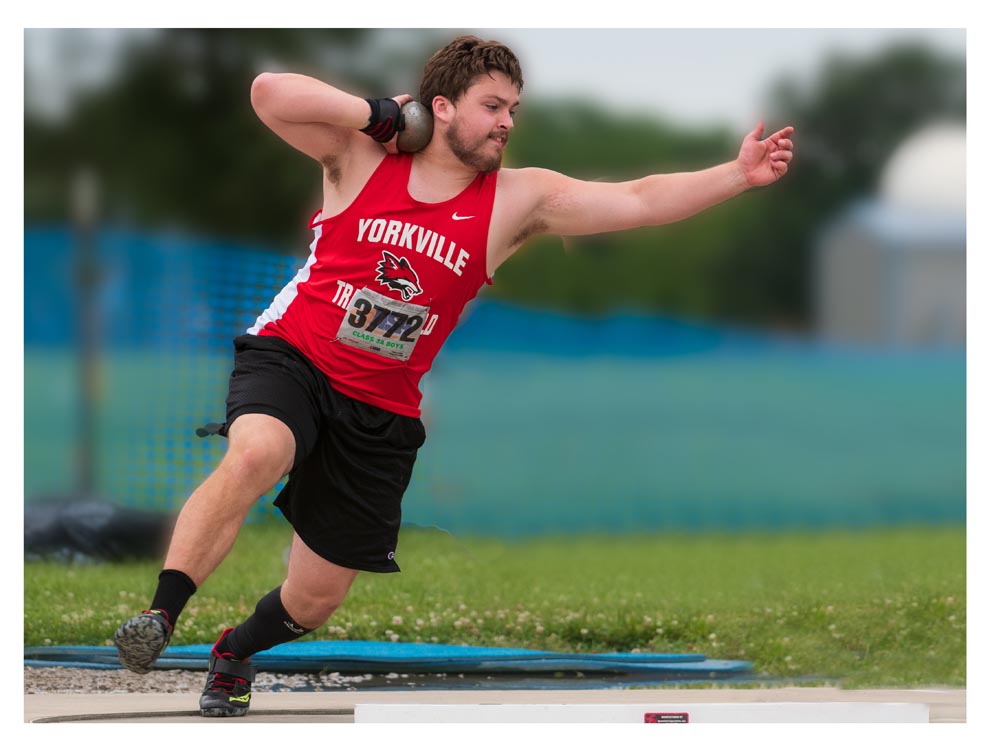 State Track and Field, Kyle Clabough wins – The Voice