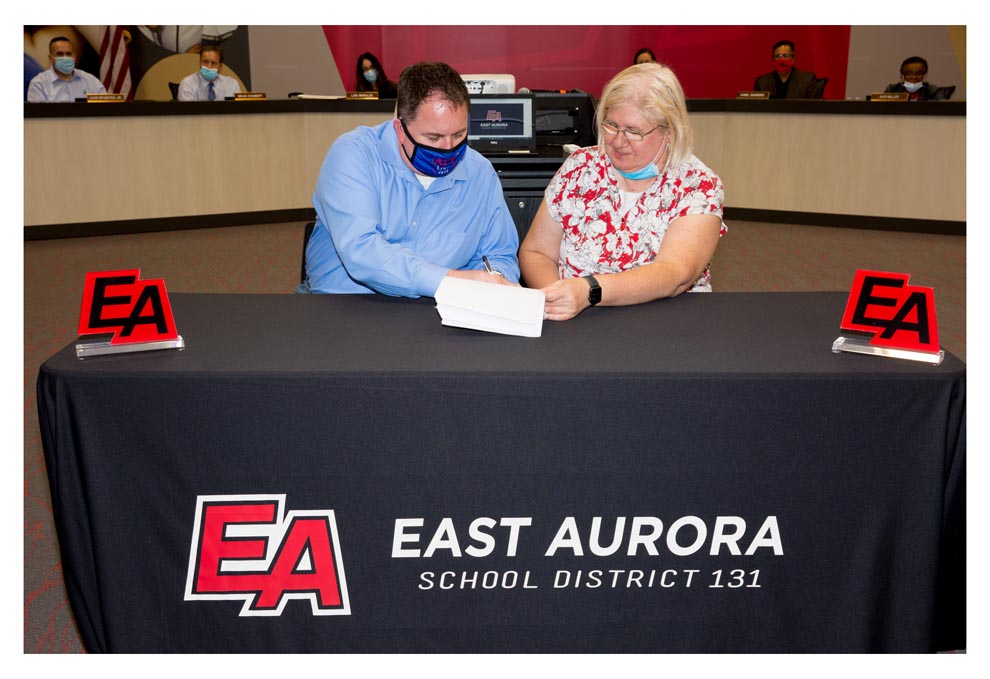 East Aurora School District 131, IFT/AFT Local 604, in agreement The