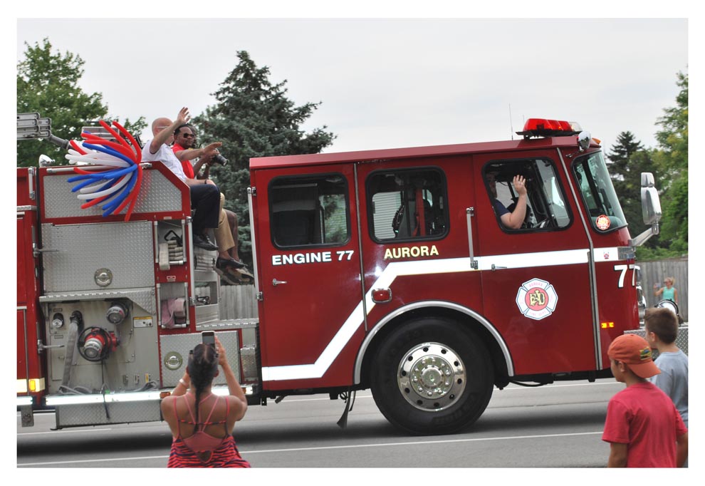 Aurora July 4 patriotic procession The Voice