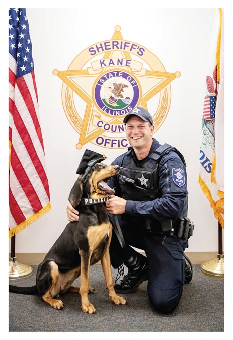 Aurora Police Department welcomes first Bloodhound Sadie: – The Voice