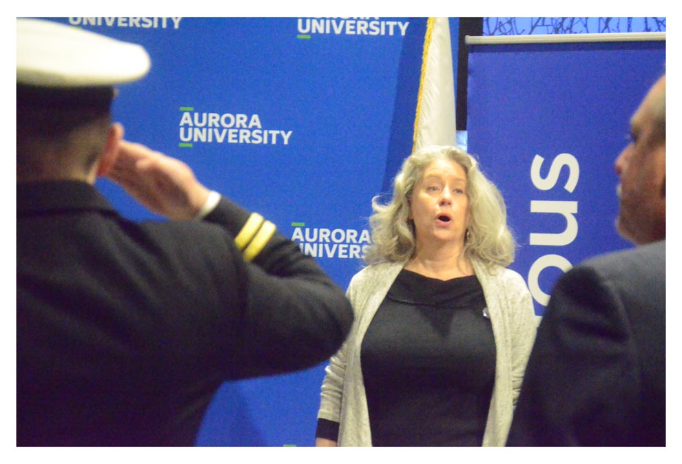 Aurora University Veterans Day observance – The Voice