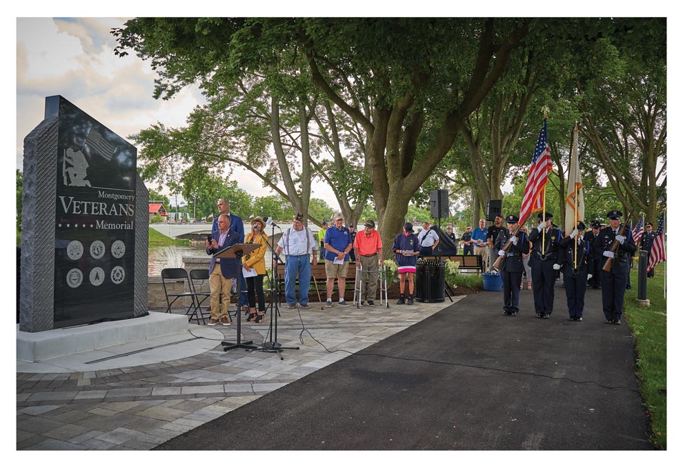 Montgomery Park Veterans Memorial dedication – The Voice