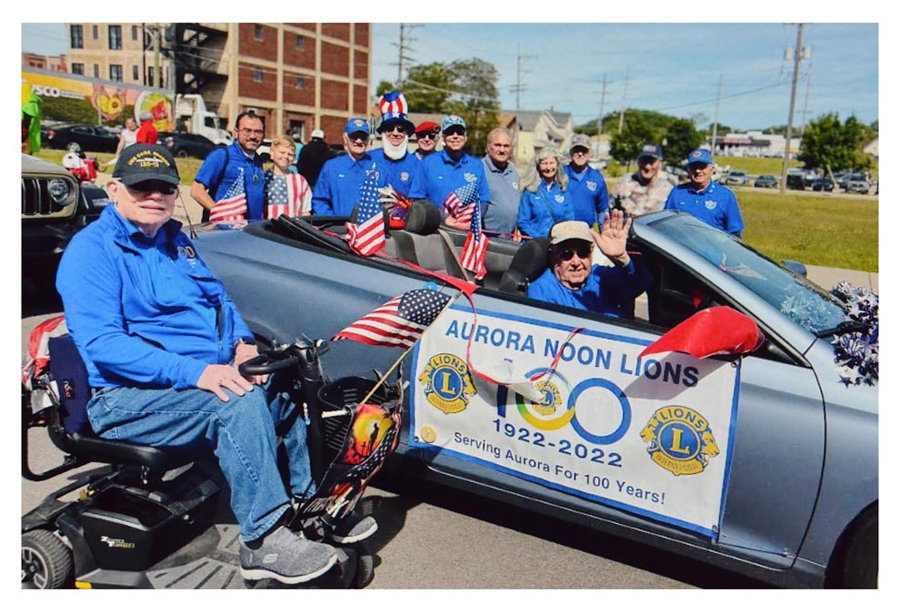 Aurora Memorial Day parade, Grand Marshal Arlen Peterson – The Voice