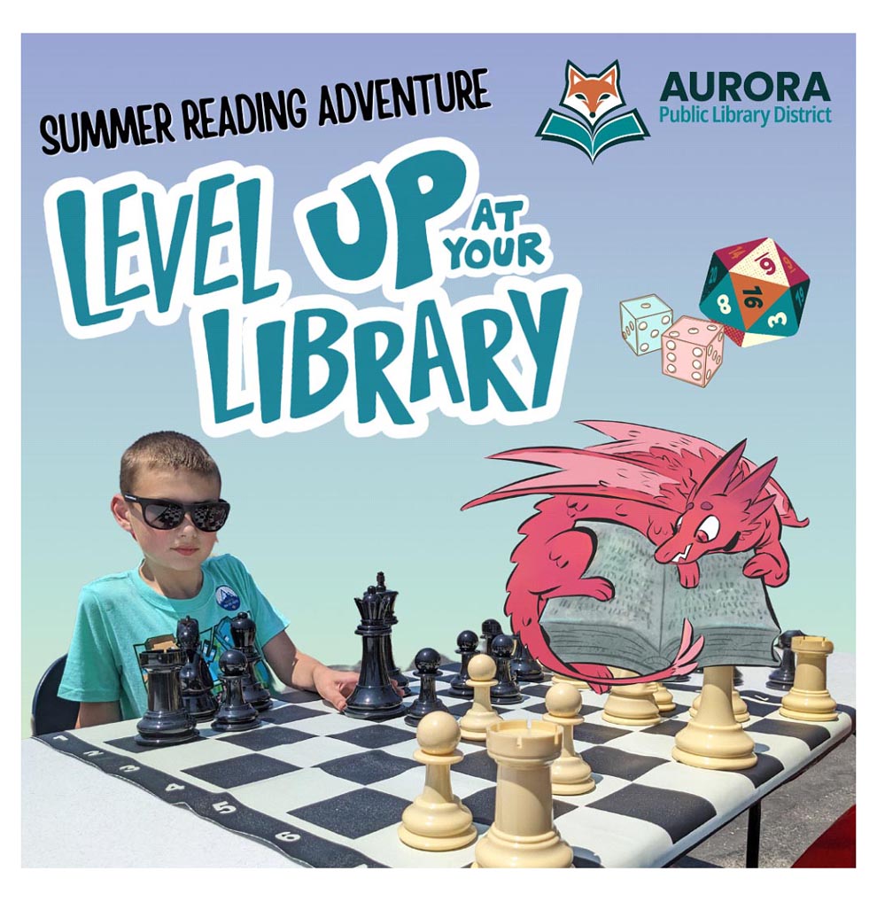 Summer Reading Adventure, Level Up at Your Library – The Voice