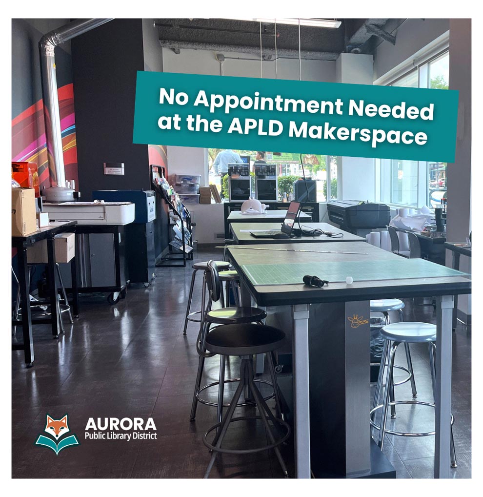 No appointment needed at the APLD Makerspace – The Voice